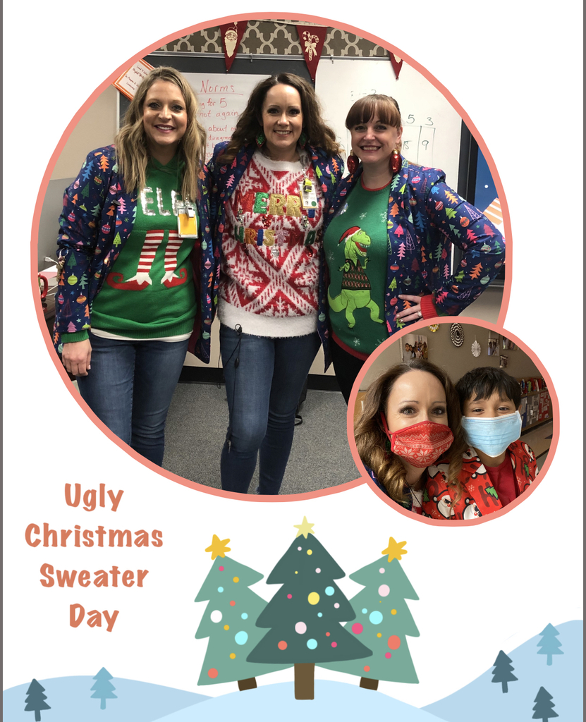 Christmas sweater day 
