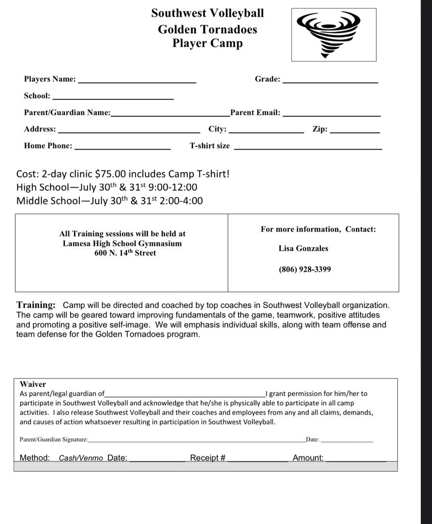 Camp Form